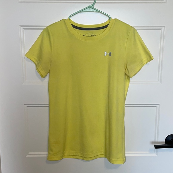 Neon yellow Under Armour Running Tee - Picture 1 of 2
